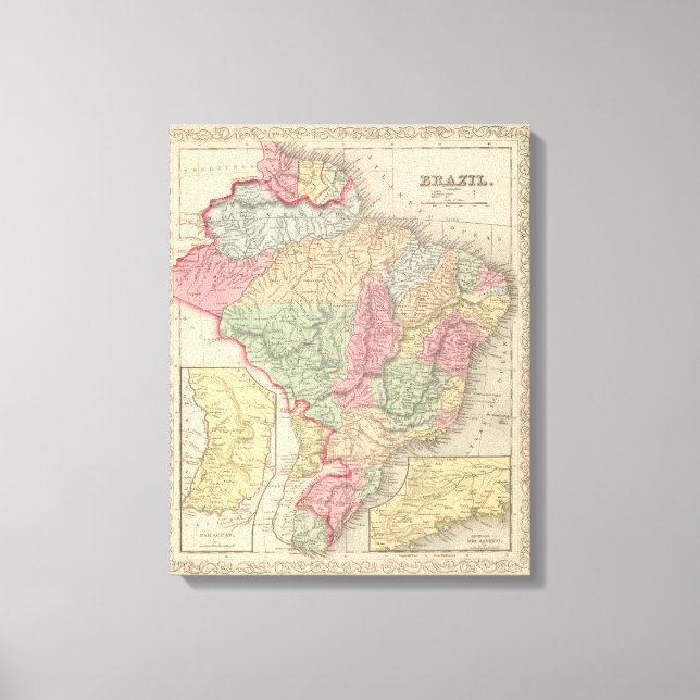 Brazil 3 canvas print (Front)