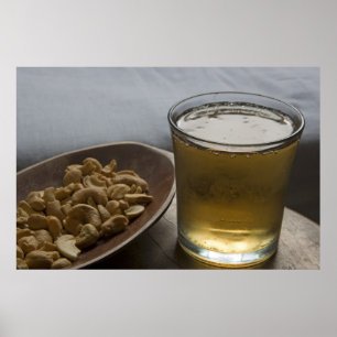 Brazil. A Glass of refreshing Guarana Energy Poster