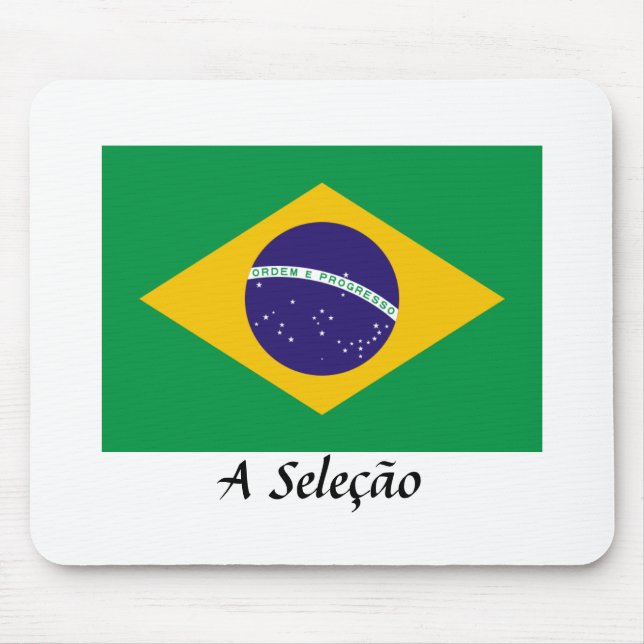Brazil "A Seleção" Mouse Pad (Front)