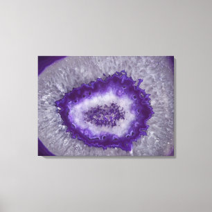 Brazil agate quartz canvas print