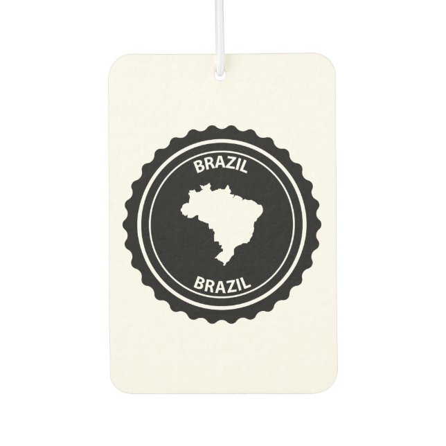 Brazil Air Freshener (Front)