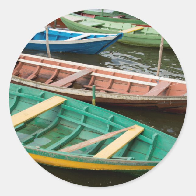 Brazil, Amazon, Alter Do Chao Classic Round Sticker (Front)