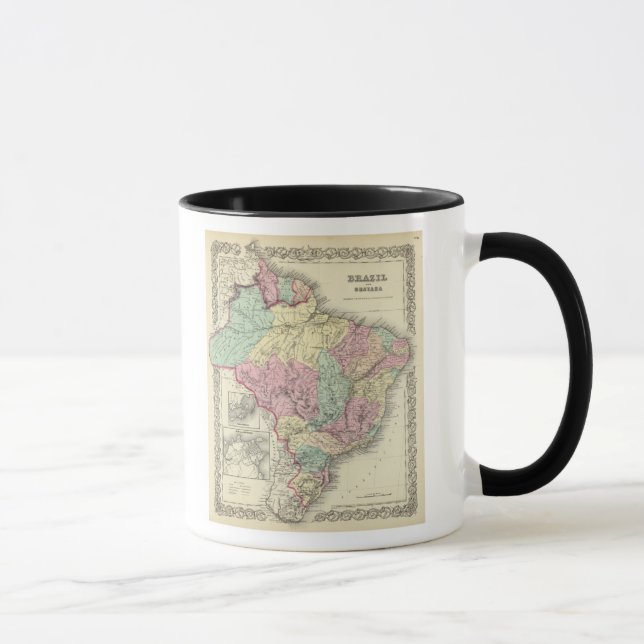 Brazil And Guayana Mug (Right)