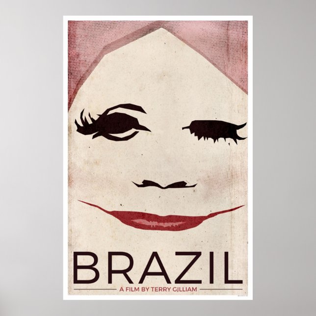 Brazil Art a Terry Gilliam Movie Poster (Front)