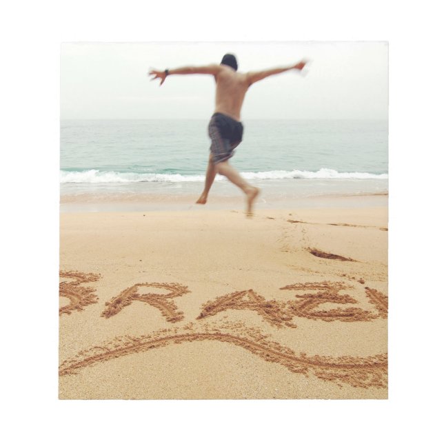BRAZIL. Barechest man wearing a swimming suit Notepad (Front)