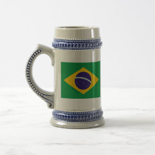 brazil beer stein