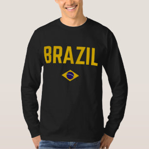 BRAZIL BRASIL Flag Men Women Kids BRAZIL T-Shirt