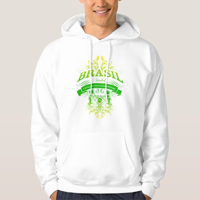 BRAZIL - Brasil Futebol Hoodie (Front)