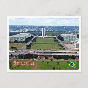 Brazil - Brasilia - Postcard