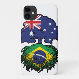 Brazil Brazilian Australian Australia Tree Roots iPhone 11 Case