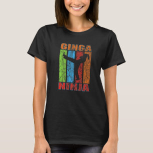 Brazil Brazilian Dance Karate Sports Fighter Capoe T-Shirt