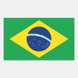 Brazil/Brazilian Flag Sticker