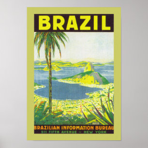 Brazil (canvas) poster
