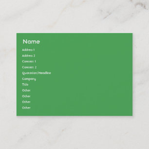 Brazil - Chubby Business Card
