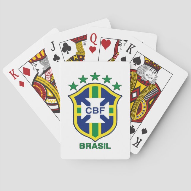 Brazil deck game playing cards (Back)