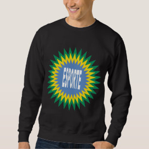BRAZIL DESIGN BRAZIL Black Sweat Shirt