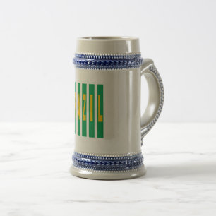BRAZIL DESIGN slut Beer Stein
