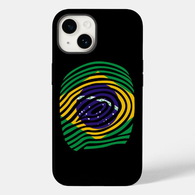 Brazil DNA Case-Mate iPhone Case (Back)