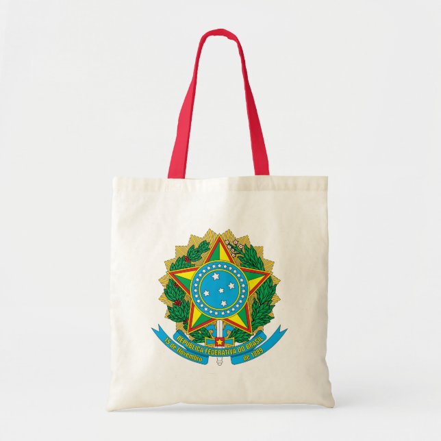 brazil emblem tote bag (Front)
