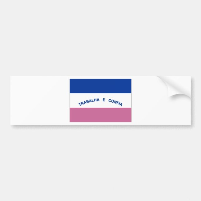 Brazil Espirito Santo Flag Bumper Sticker (Front)
