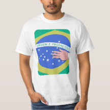 Brazil Flag and Lula´s Hand - Patriotic Brazilian