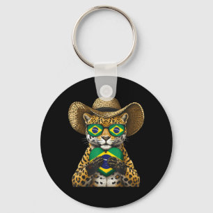 Brazil Flag Brazilian Roots Brasilian Pride Brasil Keychain