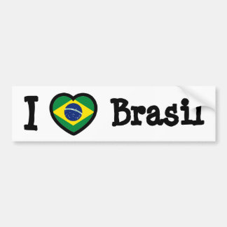 Brazil Flag Bumper Sticker