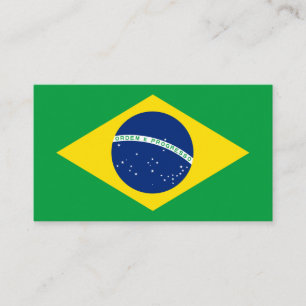 Brazil flag Business Card