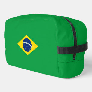 Brazil flag dopp kit