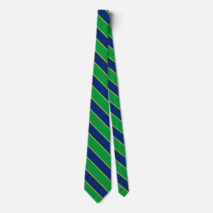 Brazil Flag Elegant Tie
