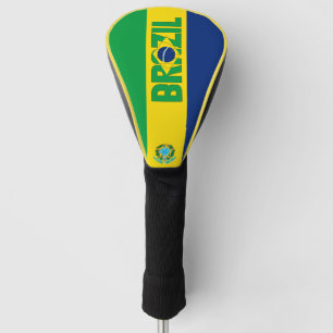 Brazil Flag Gorgeous Patriotic Golf Head Cover