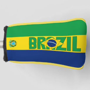 Brazil Flag Gorgeous Patriotic Golf Head Cover