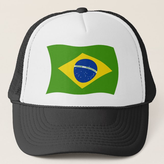 Brazil Flag Hat (Front)