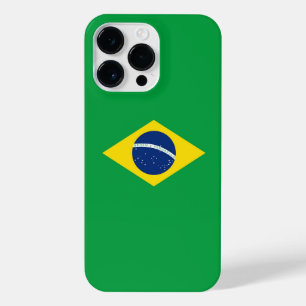 Brazil flag iPhone 14 pro max case