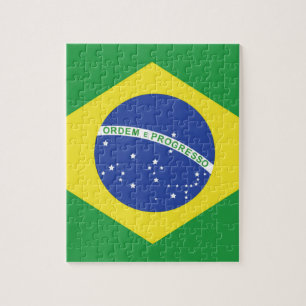 Brazil Flag Jigsaw Puzzle