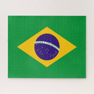 Brazil Flag Jigsaw Puzzle