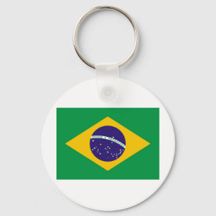 Brazil Flag Keychain