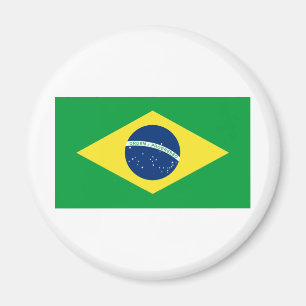 brazil flag magnet