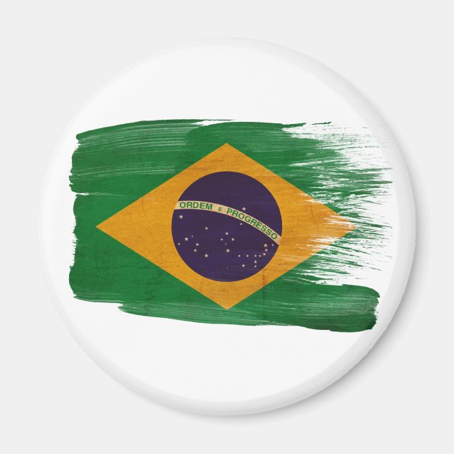 Brazil Flag Magnets (Front)