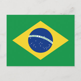 Brazil Flag Postcard