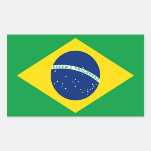 Brazil Flag Sticker