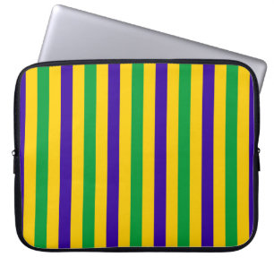 Brazil flag stripes country symbol pattern green y laptop sleeve