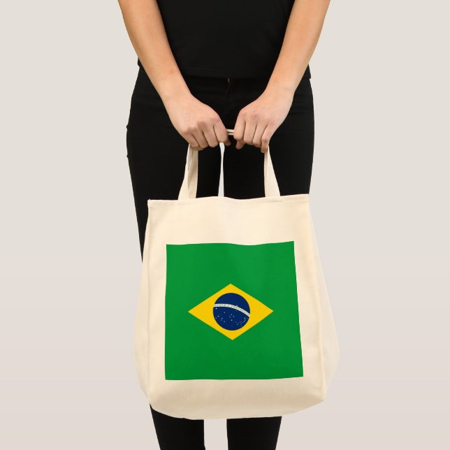 Brazil flag tote bag (Front (Product))