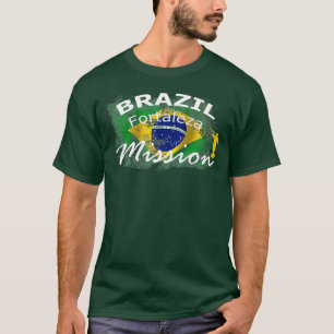 Brazil Fortaleza Mormon LDS Mission Missionary T-Shirt