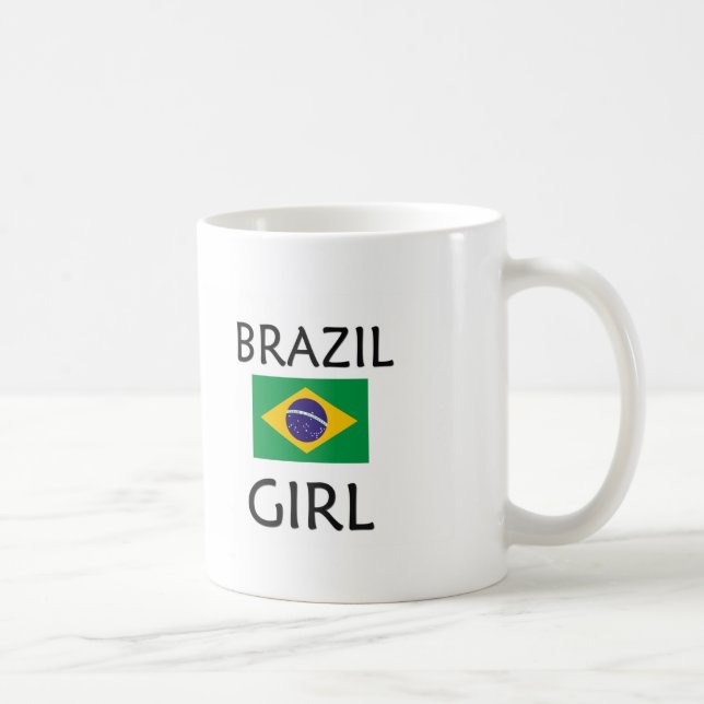 BRAZIL GIRL COFFEE MUG (Right)