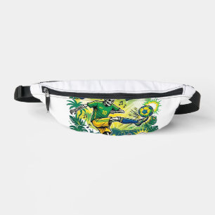 Brazil Goal Energy Skeleton Striker Nations Creati Fanny Pack
