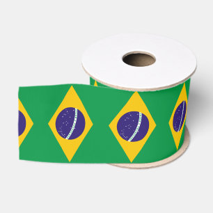 Brazil Grosgrain Ribbon