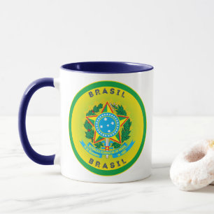 Brazil Heritage Emblem Mug