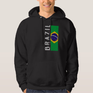 Brazil Heritage Pride Country Support Brazilian Fl Hoodie