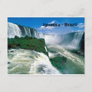 Brazil Iguassu Falls (St.K.) Postcard